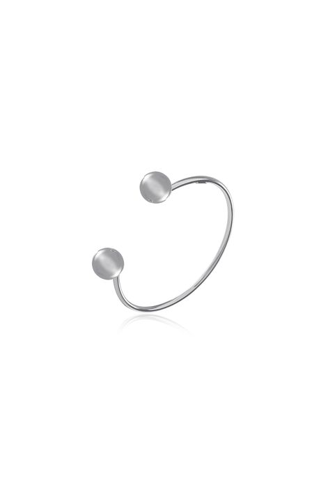 Bracelete Orb Ouro Branco - U